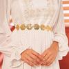 Retro Women's Waist Chain Luxury Style Dress Waist Chain Simple Metal Waist Chain
