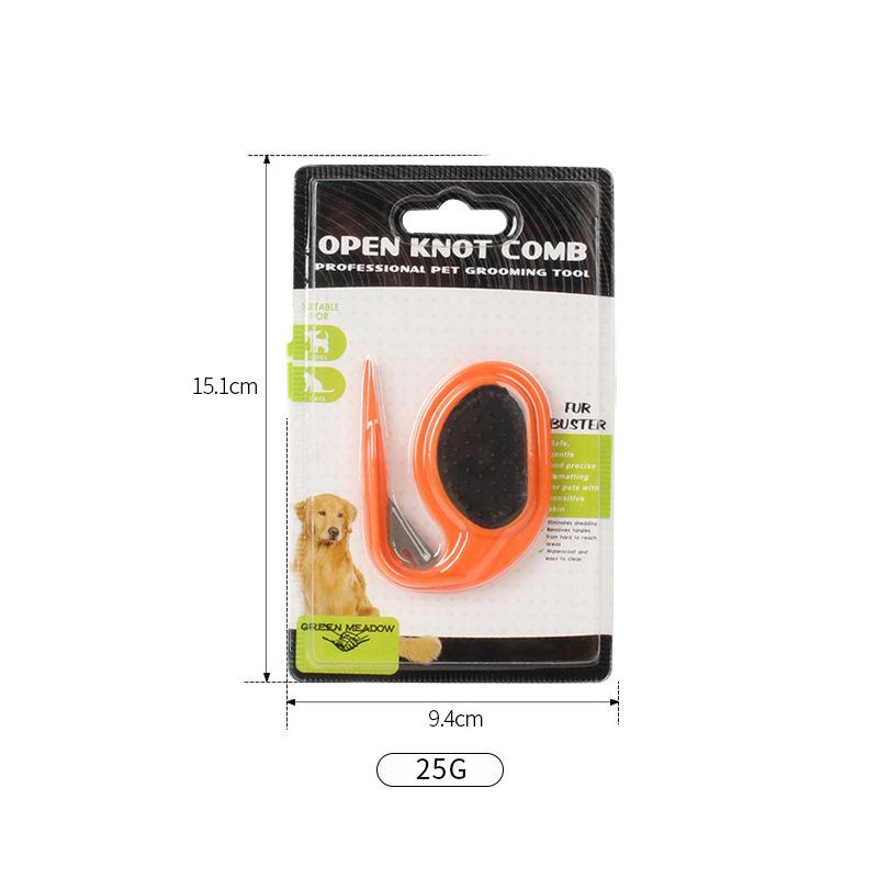 Расческа для удаления шерсти у кошек и собак - Инструмент для распутывания и ухода