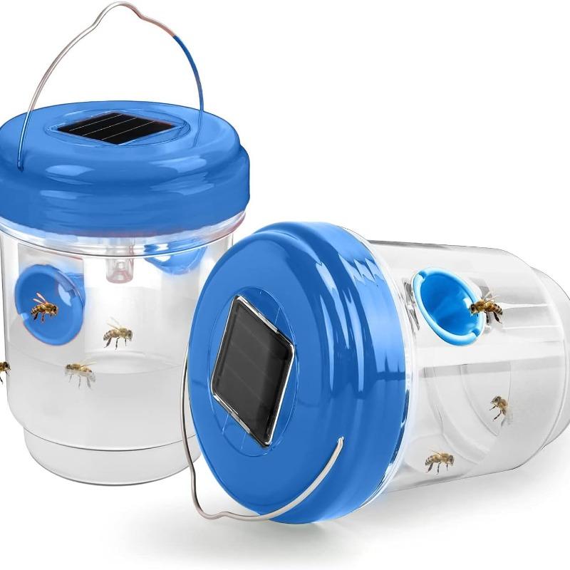 2 шт. Солнечные ловушки для ос для улицы, подвесные, для летающих насекомых, мух, ос, комаров, шершней, убийца, ловец, приманка, ловушка БЕЗ ХИМИКАТОВ