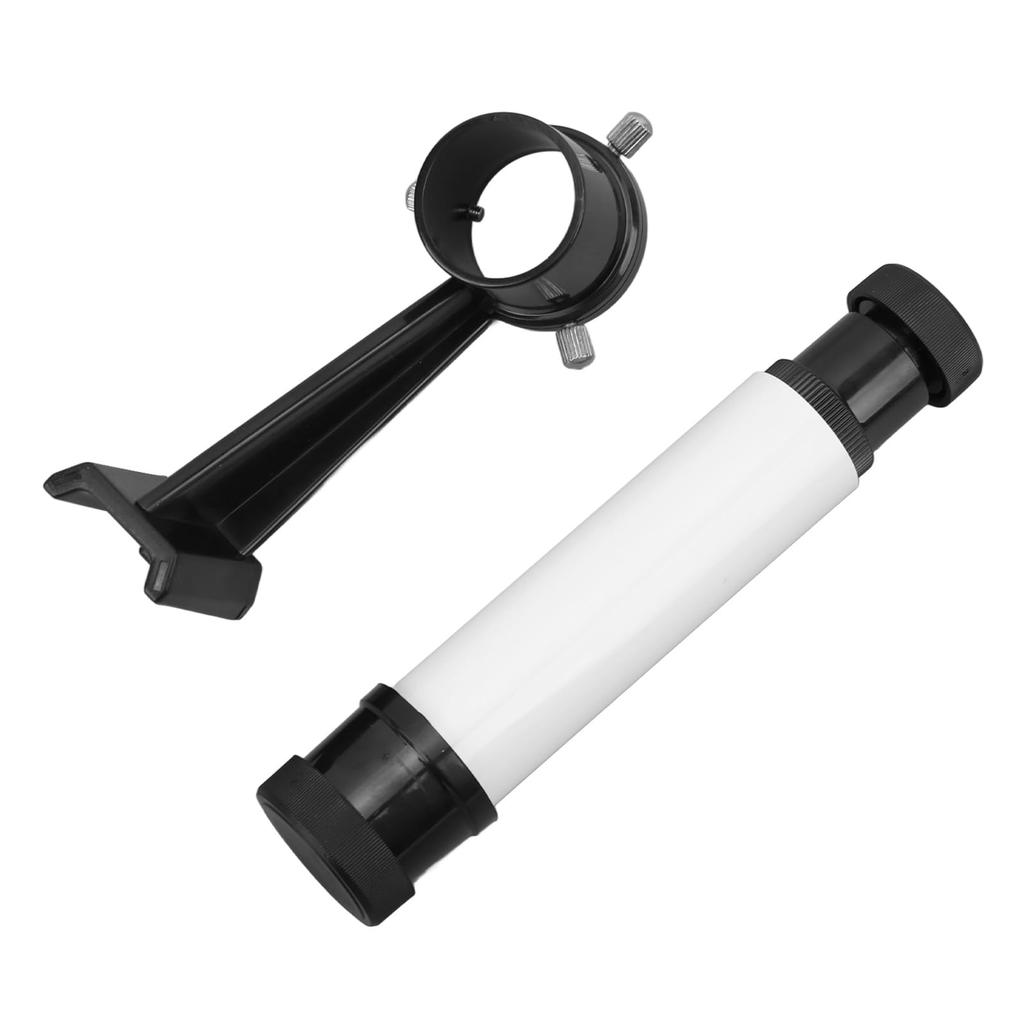 Akozon 5X Astronomical Telescope Finder Scope with Inline Base Stand 5x24 Portable Crosshair Telescope Finder Scope Applied Family