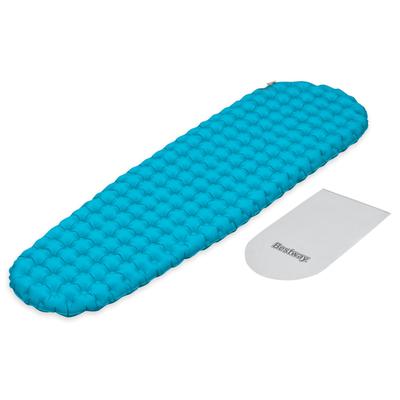 Bestway AlpineLite Mummy Надувной легкий коврик с воздушной изоляцией, размер 664 x 51 см, артикул 69612, R-value 7.6, грамм, (1,83 м 7,5 см), Число