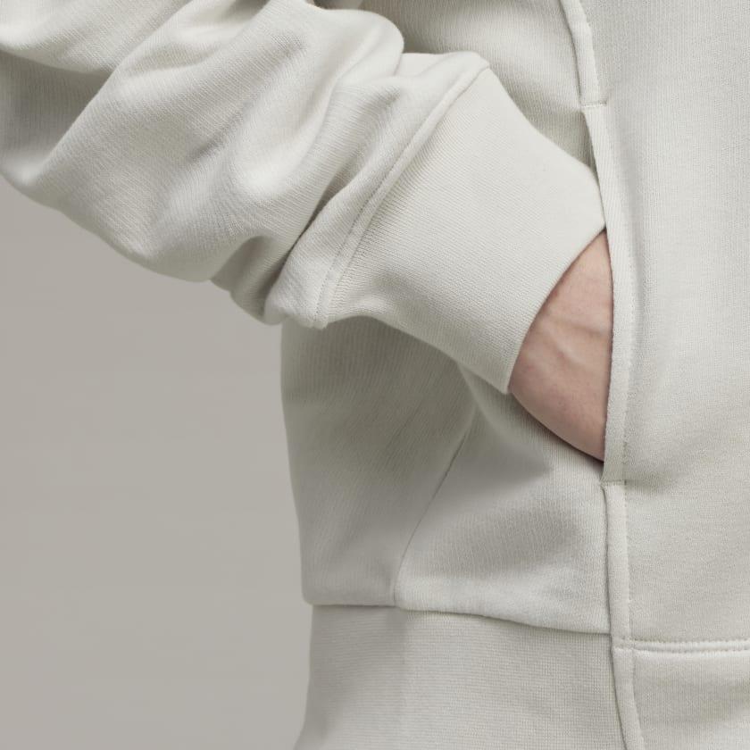 adidas Y-3 однотонная толстовка с капюшоном и длинными рукавами женская толстовка белая HG6148