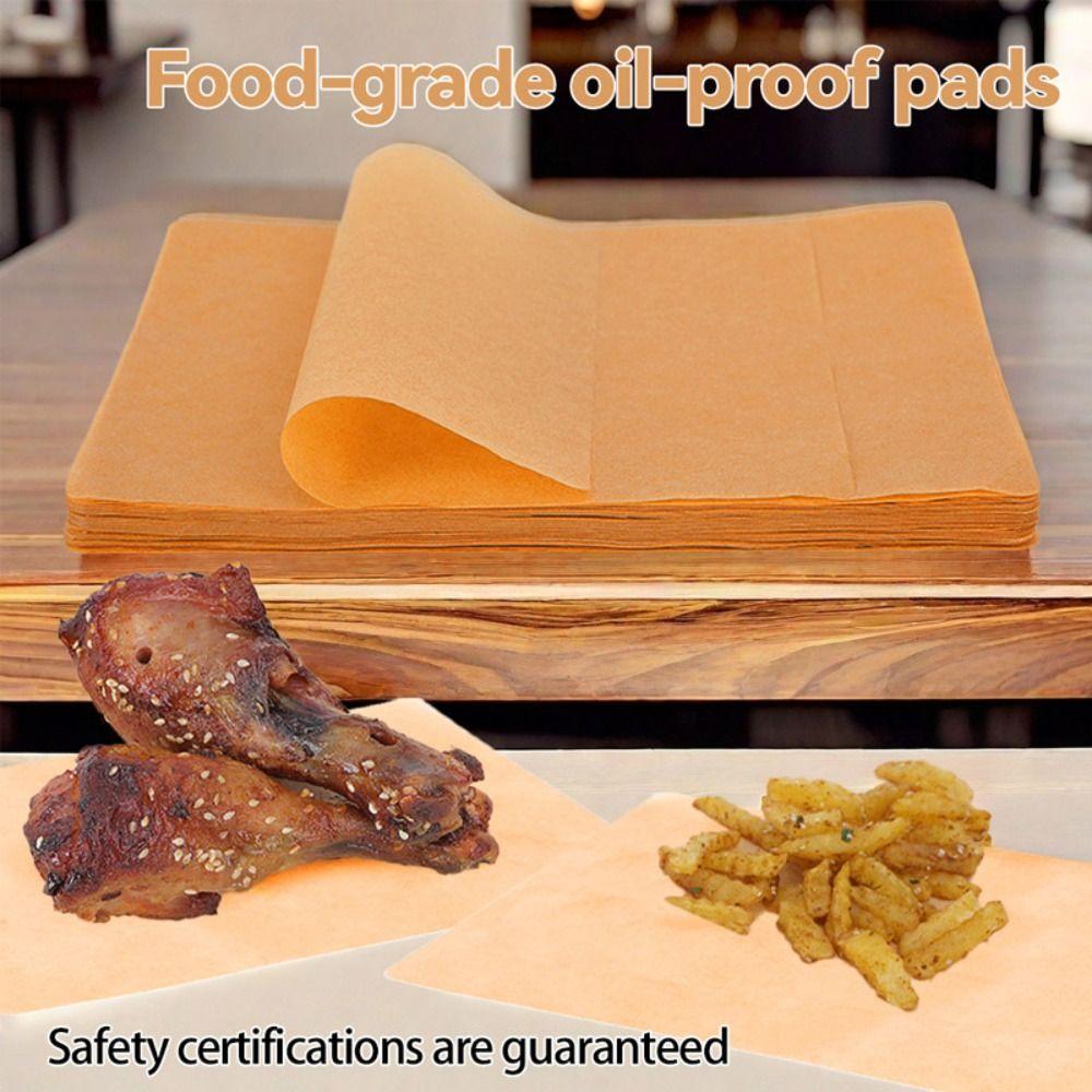 50/100PCS Waterproof Parchment Baking Sheet Non-stick Parchment Paper Sheets Cooking Frying