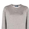 Polo Ralph Lauren Ss23 Толстовка с круглым вырезом и принтом логотипа Женская толстовка Серая 211891557-004