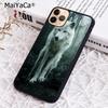 GROWLING MOUNTAIN WOLF Phone Case For iPhone 17 Air 16 pro max 15 14 plus 12 13 Shell Cover coque