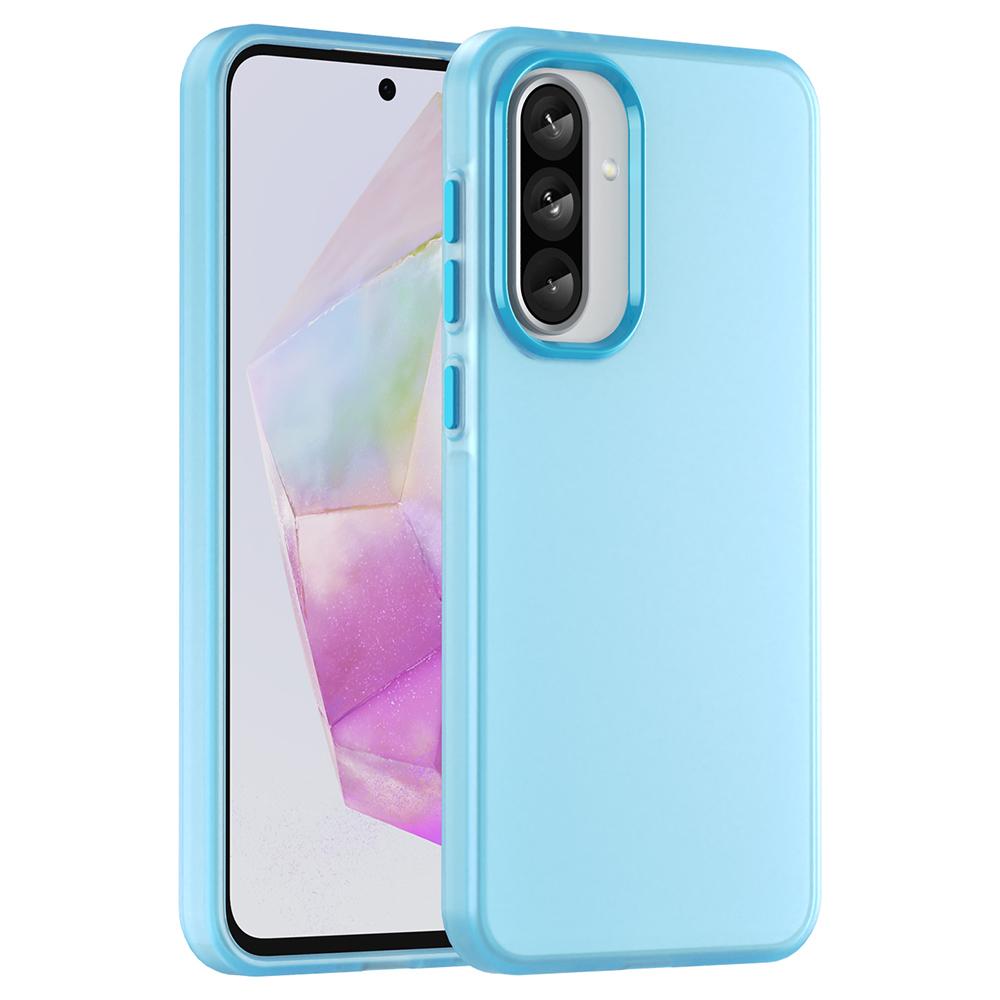For Samsung Galaxy A36 5G/A56 5G Case TPU+PC Phone Back Cover Matte Translucent Design