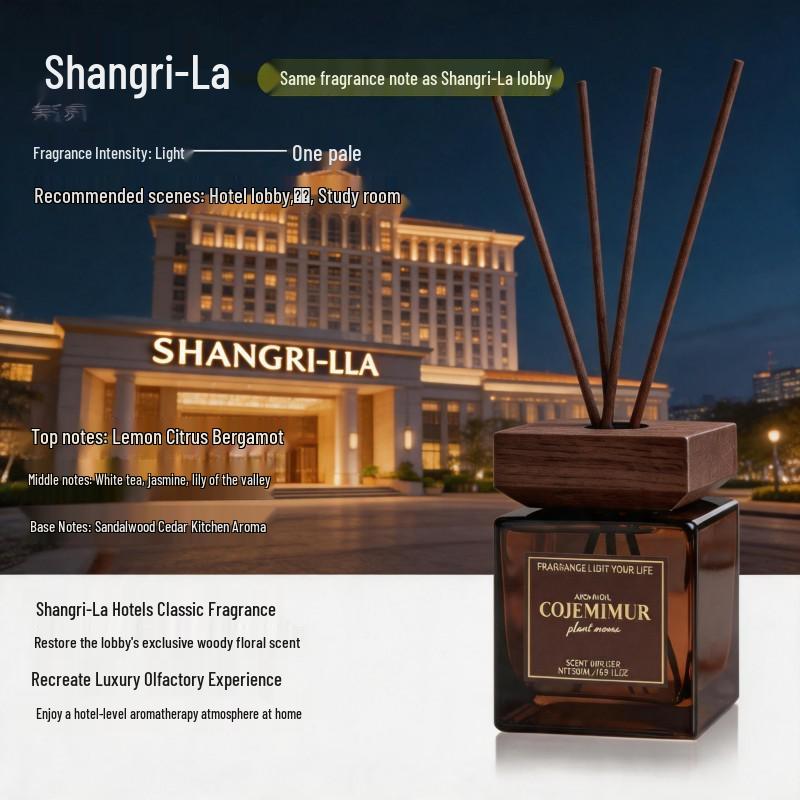 Аромадиффузор Zen Tea 500 мл: Долгоиграющий, всесезонный безпламенный ароматизатор для дома и отеля