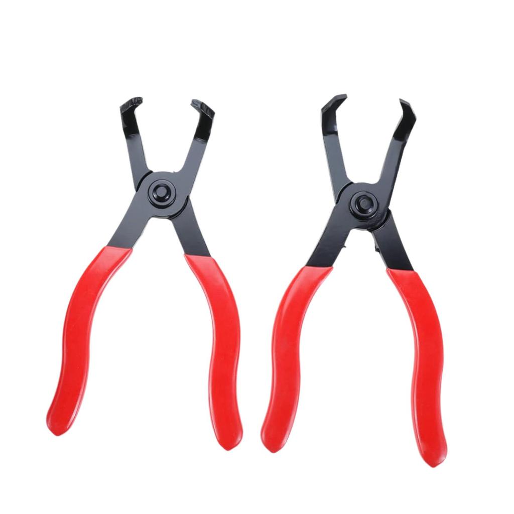 2x Push Pin Removal Pliers Set High Carbon Steel,Sturdy Professional High Performance Includes 30 Degree and 80 Degree Pliers