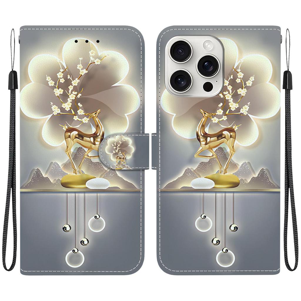 3D Абстрактное искусство Живопись Цветы Животные Кожаный телефон Кошелек Чехол-книжка Подставка для Google 8 Infinix Note 40 Tecno Camon 30 Магнитный слот для карт Флип-чехол