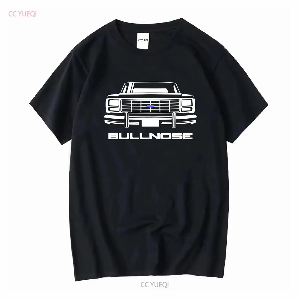 1980s F150 Bullnose Front Grille Bull Nose Pickup Truck T Shirt long or short sleeves vintage Washed Unisex Versatile fashion