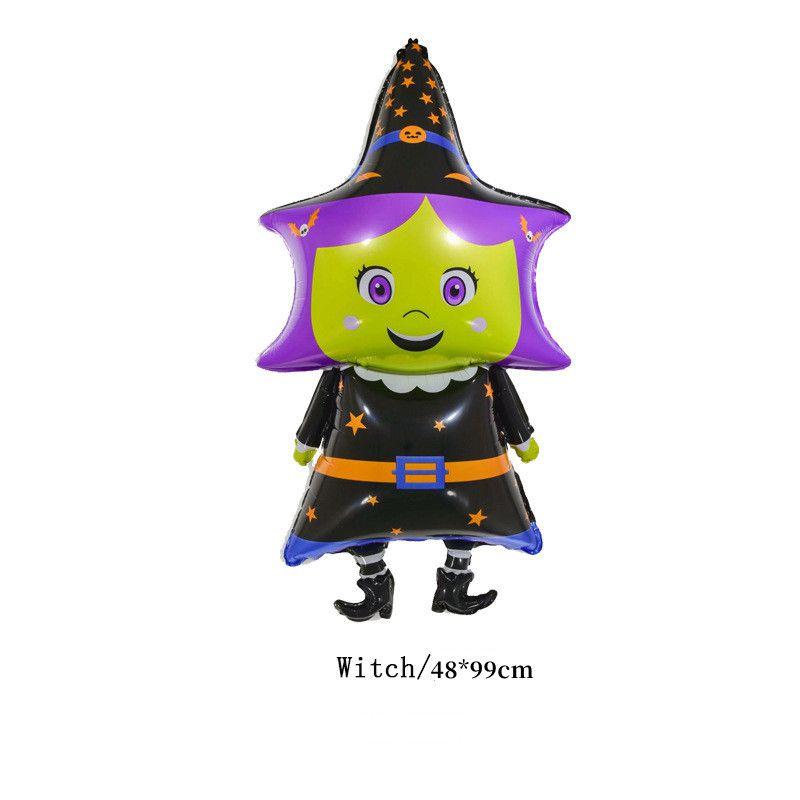 Хэллоуин Украшения Паук Фольгированный Шар Игрушка Летучая мышь Шар Хэллоуин Вечеринка Принадлежности