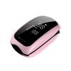 Pulse Oximeter Rechargeable Home Fingertip Finger Clip Oximeter One key Pulse Monitoring Blood Oxygen Saturation Heart Rate Detector Pink