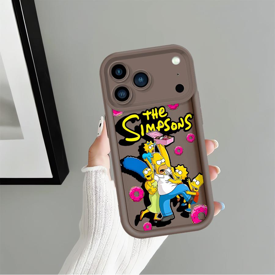 Чехол для телефона S-simpsons для Apple iPhone 17 Pro Max 12 15 Air 13 Mini 14 Plus XR 11 XS 16 16e