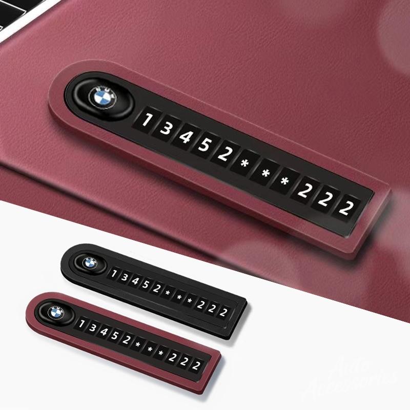 Car Mini Portable Number Plate Temporary Parking Plate For BMW 1 3 5 7 Series X1 X3 X4 X5 F10 F15 F16 F20 F30 F18 F25 M3 M4 E34 CGLWZ1