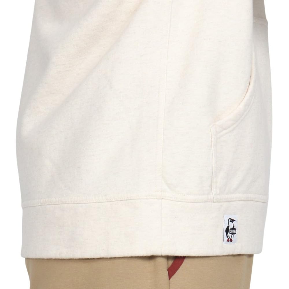 Толстовка с капюшоном Booby Logo Zip Parka x Navy [Chums] Мужская H/Natural