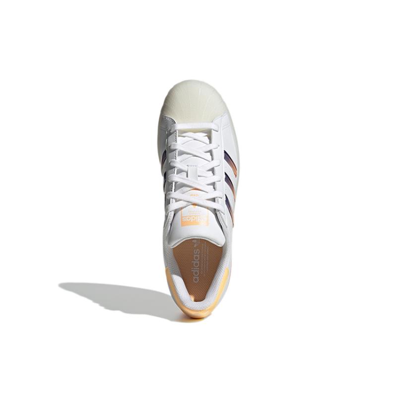 adidas Женские кроссовки Superstar 'White Acid Orange' GW4908