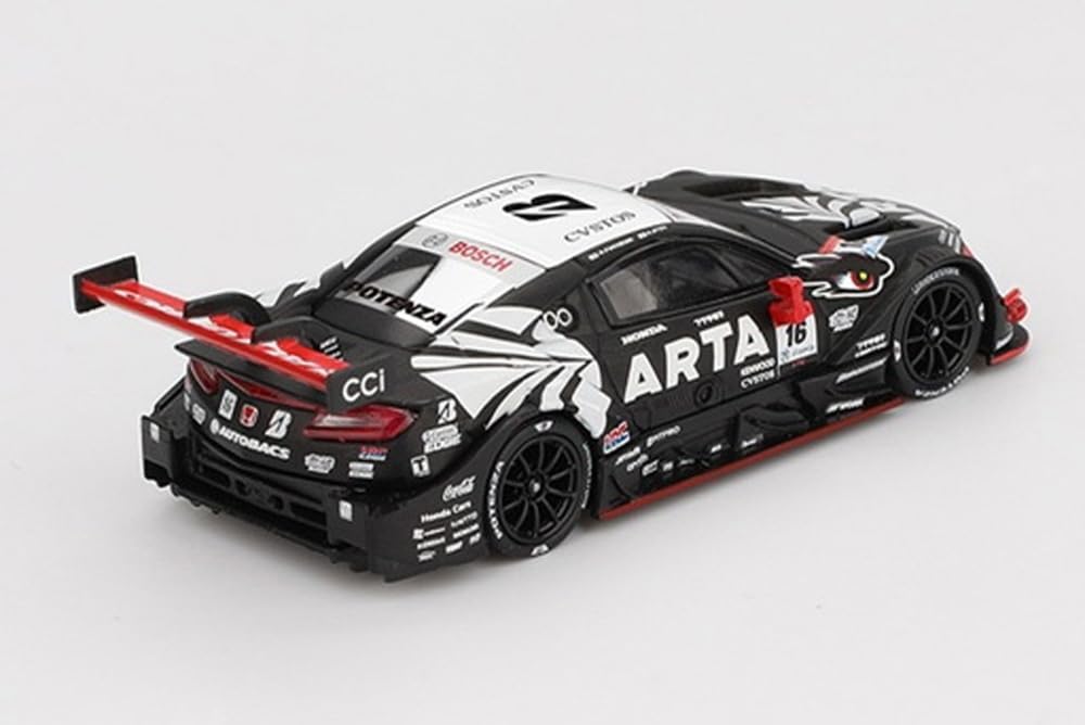 Sunrich MINI GT Scale Honda Type S GT500 SUPER GT Series 2023 ARTA MUGEN ARTA Japan Exclusive Finished Model 1/64 NSX-GT #16 NSX-GT (Left-Hand Drive)