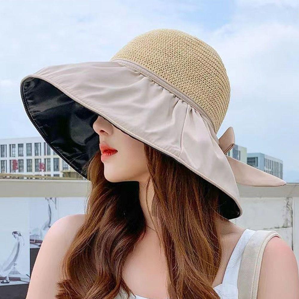 Складная шляпа-ведро с защитой от ультрафиолета, солнцезащитная шляпа, летняя солнцезащитная кепка