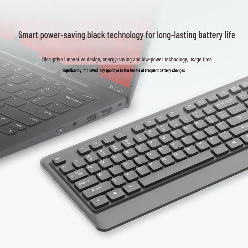 Lenovo Беспроводной комплект клавиатуры и мыши ThinkPlus KM210 Pro