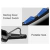 Household Hair Blow Dryer 2200W Black Heat Blower Dryer Salon Portable Hair Blow