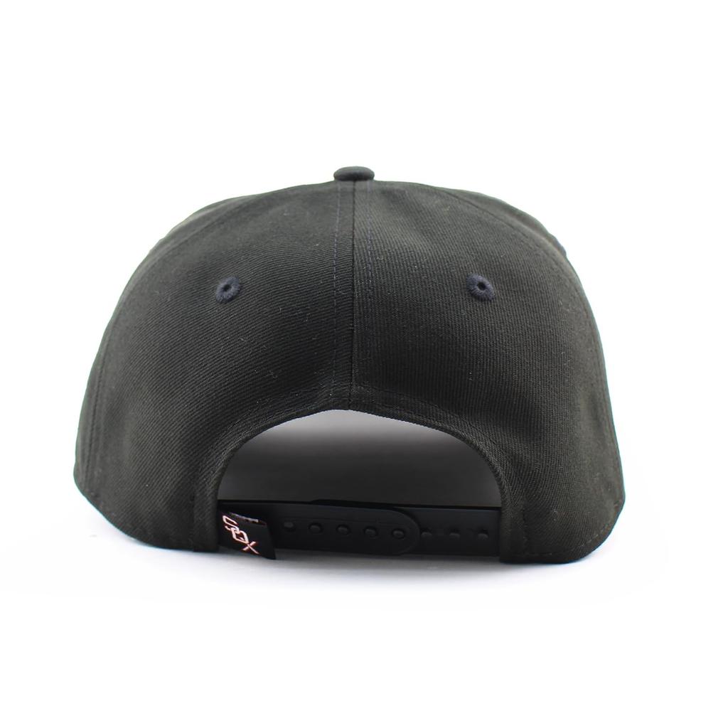 New Era 9SEVENTY Stretch Snapback Чикаго Уайт Сокс MLB Coopertown 1951 Stretch Snapback Кепка Чикаго Уайт Сокс, Кепка, Черный, [Б/у]