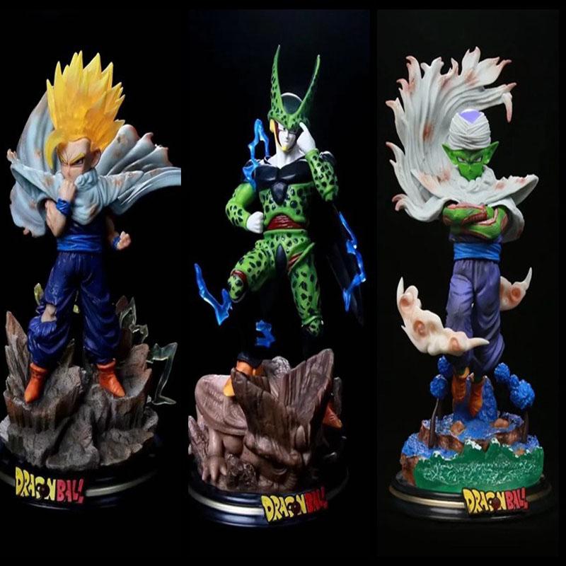 Аниме Фигурка Dragon Ball Пикколо Сын Гохан Селл Веджета Гохан Фигурка Действия Модель ПВХ Игрушки Статуя Кукла Коллекция на Рабочий Стол Подарок