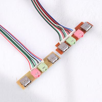1 шт. Корпус компьютера Передняя панель Аудиоразъем Передний USB-интерфейс Хост Передняя рамка Кабель
