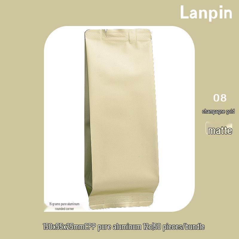 Премиальный алюминиевый фольгированный чайный пакетик для Яньча, черного чая, зеленого чая, корицы, Да Хун Пао