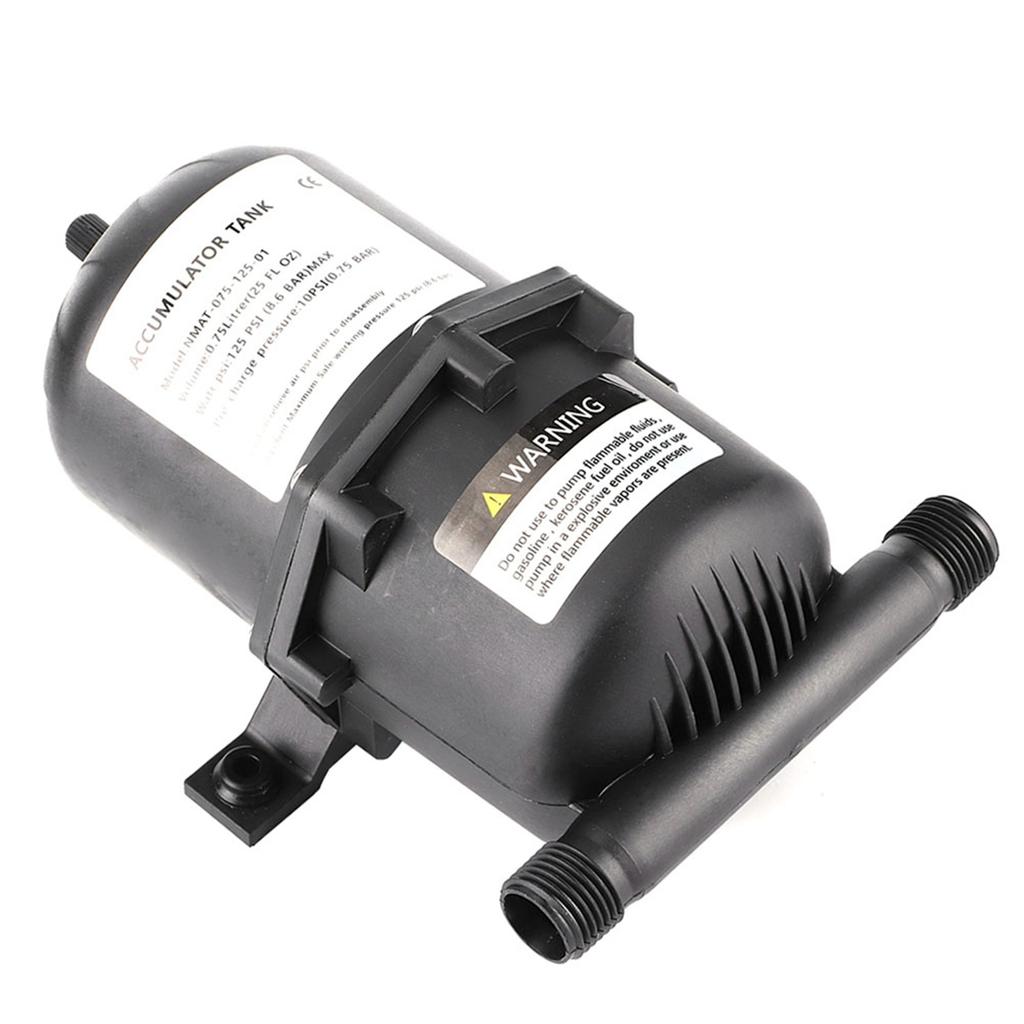 Аккумулятор давления бак водяной насос управление потоком 0,75 л 125PSI водонепроницаемый для морской лодки RV
