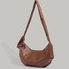 Women's Bag 2025 New Croissant High-Grade Retro Underarm Bag Casual Shoulder Bag Minority Simple Messenger Bag