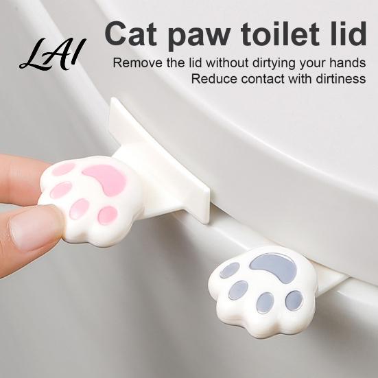 Cute Toilet Seat Lifter for Kids 2PCS Lid Lifters Non Contact Opener Durable No Touch Lift ABS Opening Tool Bathroom Sanitary Accessories