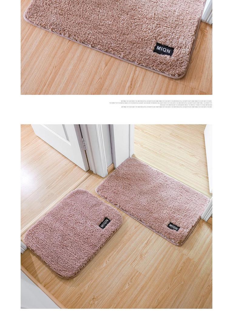 Ультрамягкий теплый нескользящий впитывающий коврик для ванной комнаты