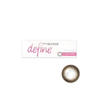 1-Day Acuvue Define Moist Radiant Sweet, BC 8.5, DIA 14.2 (PWR -3.00), 30 линз