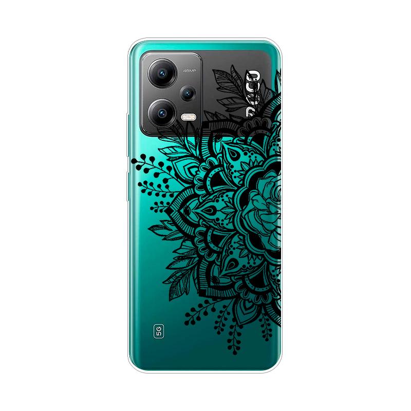 Чехол для POCO X5 Pro 5G Глобальная версия X5Pro ТПУ Силиконовый Мягкий Мультяшный Прозрачный Чехол для POCO x5 Обложка Прозрачный Раскрашенный Coque