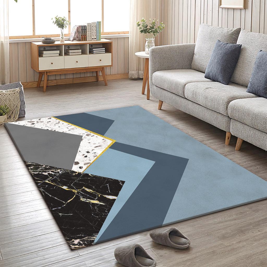 Nordic Гостиная Минималистичные линии Ковер Спальня Журнальный столик Шкаф Коврики на пол Коврики у двери