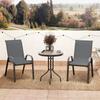 Three-Piece Outdoor Garden Set - Grey