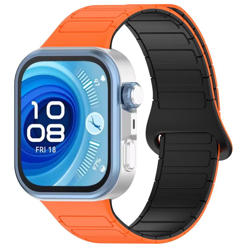Magnetic Loop For Huawei Watch Fit 3 4 pro Strap Accessories Silicone Replacement belt Correa Bracelet Huawei watch fit3 4 Band