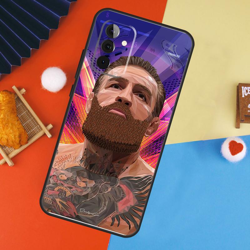 Чехол Конор Макгрегор для Samsung Galaxy A16 A26 A36 A56 A17 A55 A35 A15 A52 A32 A12 A53 A33 A13 A14 A34 A54