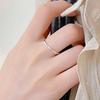 Кольцо Banyan Tree S925 Silver Fine Line Open Stacking для женщин - минималистский корейский стиль