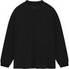 Fear of God Футболка Essentials Jersey с длинным рукавом, черная, мужская, топы 125BT244200F