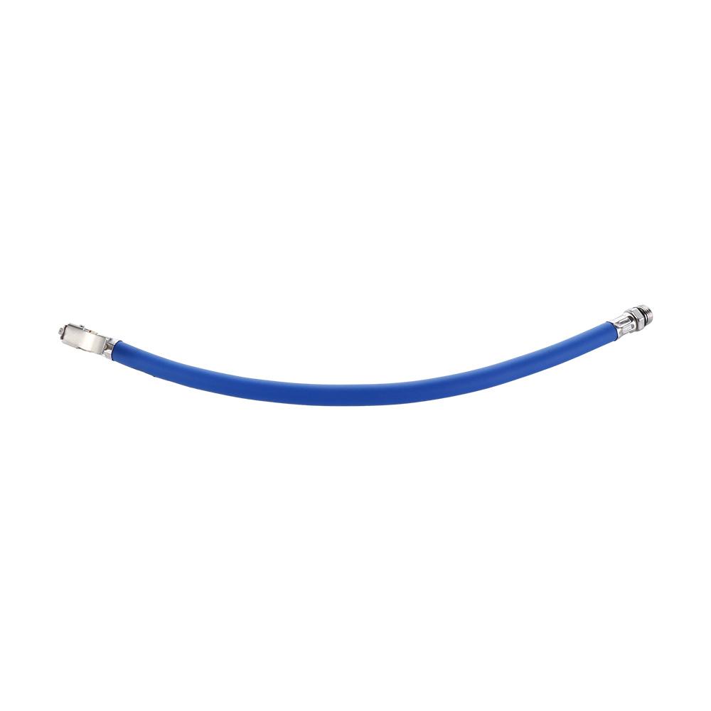 Copper Lock On Clip Air Compressor Pipe Inflatable Pump Extension Tube Tyre Hose Tire Inflator Hose
