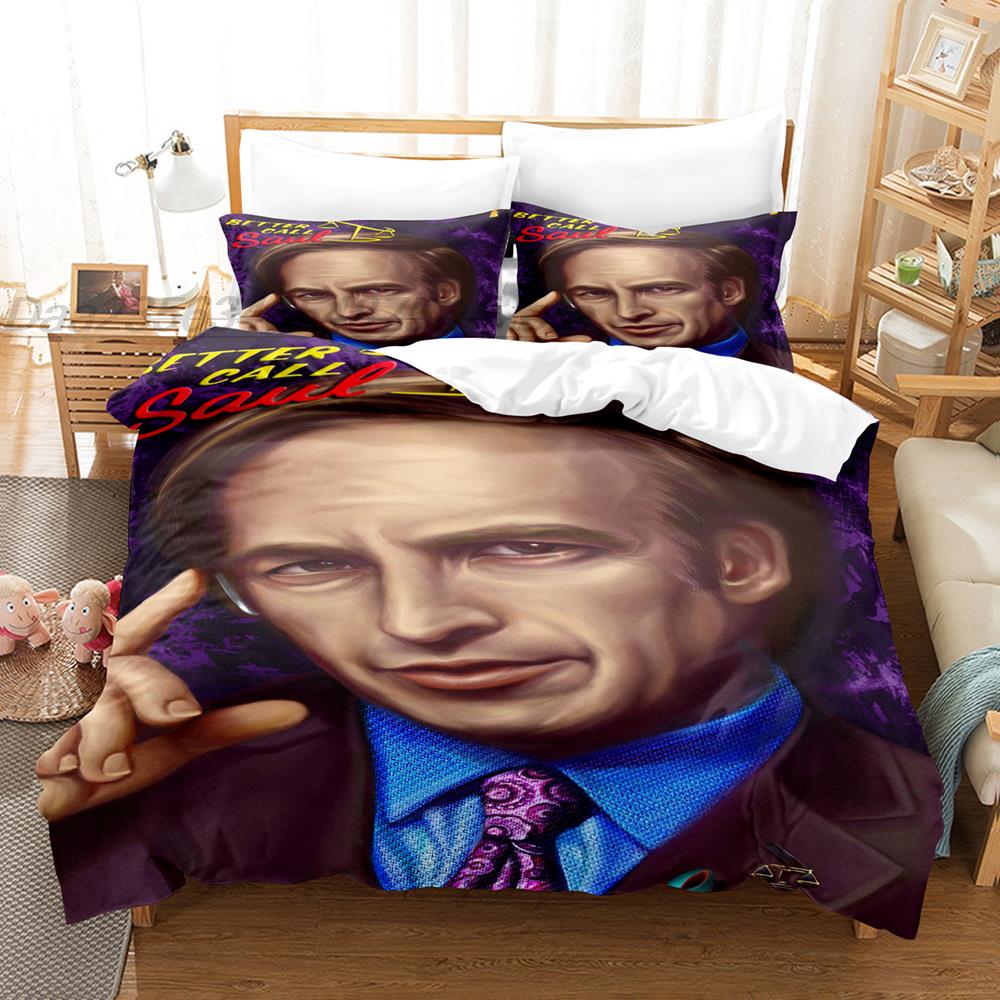 Comforter Butter Call Saul Bedding Set Single Twin Full Queen King Size Bed Set Aldult Kid Bedroom Duvet Sets 3D Bed