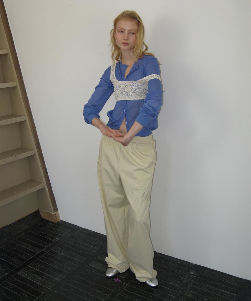 WITHOUT SUMMER Natural Training Pants_Butter