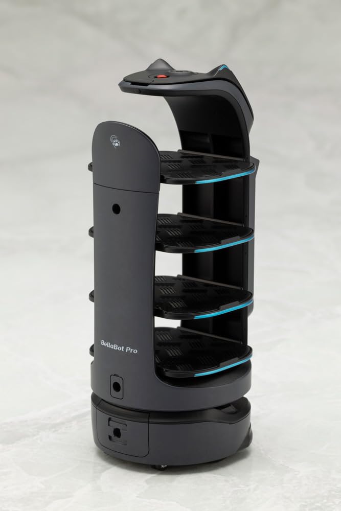 Kotobukiya PUDU Bellabot Pro Пластик Примерно 107 мм в высоту [Черная версия] Немасштабная модель,