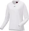 Game Shirt White Size M Women's (Long Sleeve), (011),