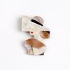 Cartoon Women Portrait Pin Acrylic Girl Badge Retro Lady with Hat Brooch
