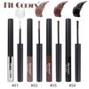 4-цветный набор стойких жидких красителей для бровей Natural Threedimensional Waterproof Bushy Wild Eyebrows