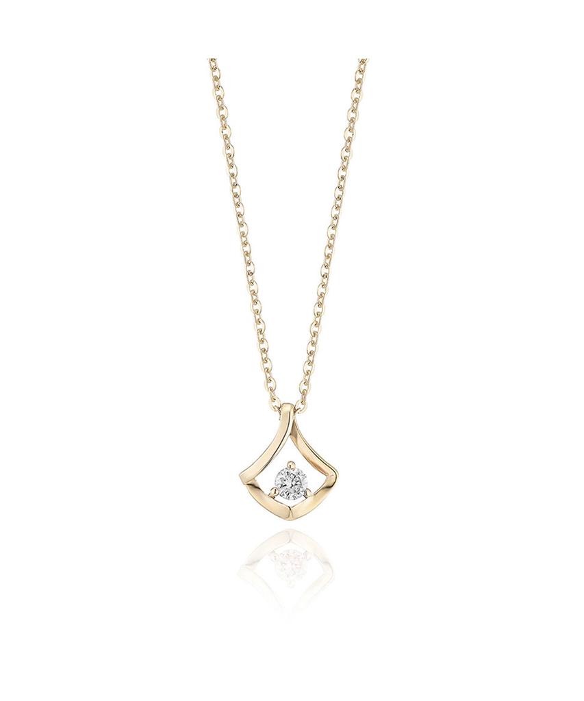Lloyd Blooming Layer Diamond 10K Gold Necklace Lnf25033D