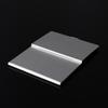 Aluminum Cover ID Stainless Silver Credit Card Case Waterproof Namecard Clip Business