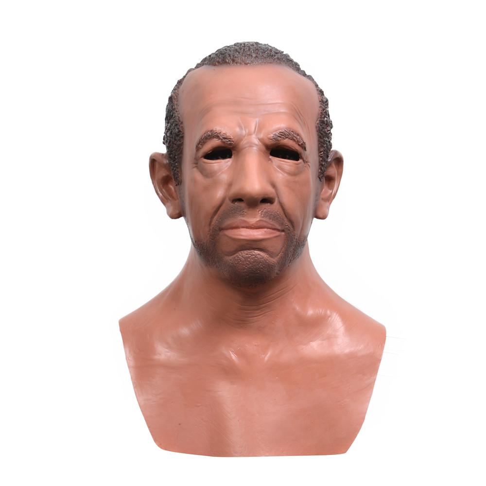 Horror Masquerade Supplies Full Face Adult Mask Halloween Latex Head Scary Mask